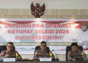 Polres Bintan Kerahkan Ratusan Personel pada Operasi Ketupat Seligi 2024