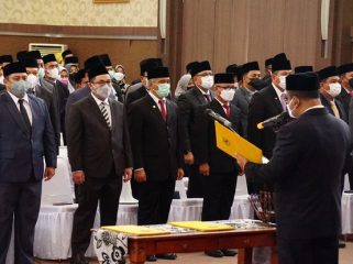 Ini Daftar Kepala Dinas dan Camat di Kabupaten Karimun yang Dilantik. (Foto: ist)