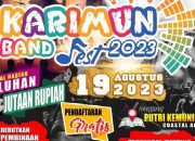 Dispar Gelar Karimun Band Festival 2023 Berhadiah Puluhan Juta Rupiah