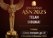 Pendaftaran Anugerah ASN 2023 Dibuka