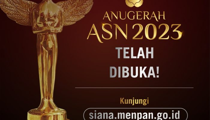 Pendaftaran Anugerah ASN 2023 Dibuka