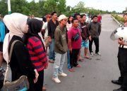 Puluhan Pemotor Terjaring Operasi Kawasan Tertib Lalu Lintas di Karimun