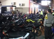 Polisi Razia Balap Liar di Karimun, Puluhan Motor Kena Tilang