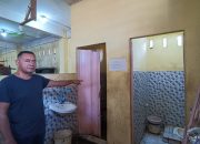 WC Pasar Dabo Singkep Lingga Rusak Parah, Keluhan Pedagang Diabaikan