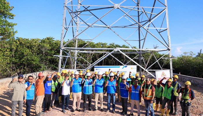 PLN Mulai Pembangunan SUTM dengan Tower Crossing Pulau Galang Batam-Pulau Nguan di Kepri